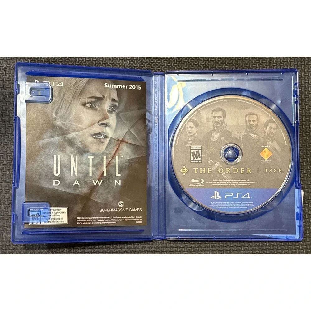 PS4 Game Lot (4) Horizon Zero Dawn Sims 4 Bundle The Order 1886 Golf Club '19